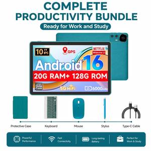 <span class=keywords><strong>Tablette</strong></span> PC portable OEM 10 pouces Android 16.0 20 Go 128 Go 5G Wi-Fi Octa Core avec stylet et clavier pour l'éducation - Product Image 5