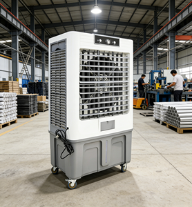 Offerta a Tempo Limitato: Raffreddatore d'Aria Evaporativo per Officine Industriali, Raffreddamento Duraturo per Interni, Raffreddatore ad Acqua - Product Image 3