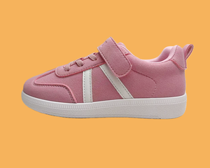 Scarpe da <span class=keywords><strong>Tennis</strong></span> e Corsa per Bambini in Colori Pastello, Sneakers alla Moda per Esterni, Scarpe Casual Traspiranti in Camoscio per Escursionismo - Product Image 5