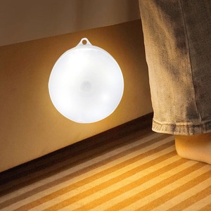 Dry cell <b>battery</b>-operated smart <b>sensor</b> night <b>light</b> for hallways, corridors, bedrooms, bedside tables, and nighttime use; - Product Image 2