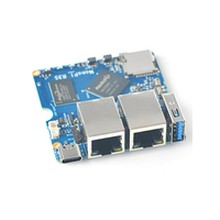 NanoPi R3S Mini Router RK3566 OpenWRT 2GB LPDDR4X RAM 32GB EMMC Dual-Gbps Ethernet Placa de desarrollo para Smart Home