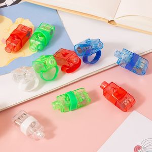 Led Finger Light Colorful <b>Illuminated</b> Ring Light For Party Toy Plastic Material - Product Image 2