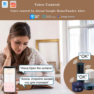 Szmyq Tuya Nhà Thông Minh Zigbee Tự Động Hỗ Trợ Động Cơ Alexa Google Nhà Điều Khiển Bằng Giọng Nói Tùy Chỉnh Rèm Theo Dõi Mini Rèm Động Cơ - Product Image 4