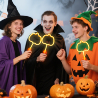 Baguette lumineuse LED néon pour fête, jouet en plastique pour événements, clubs, Halloween, festivals, vente en gros