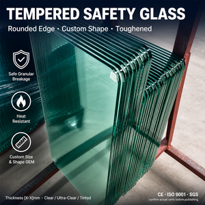 Verre Trempé <span class=keywords><strong>de</strong></span> Fabrication 6mm 8mm 10mm 12mm pour Garde-corps en Verre <span class=keywords><strong>Sans</strong></span> Cadre, Porte <span class=keywords><strong>de</strong></span> Douche, Garde-corps <span class=keywords><strong>de</strong></span> Balcon, Verre Trempé Stratifié - Prix - Product Image 1