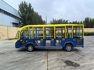 Popular Autobús Eléctrico de Turismo de Siete Filas y 14 Asientos Marca XCEGO, Venta Directa de Fábrica China para Parques - Product Image 6