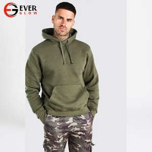 Sudadera lisa de gran tamaño para hombre y mujer, de algodón 100%, con Logo personalizado, en blanco, venta al por mayor - Product Image 1