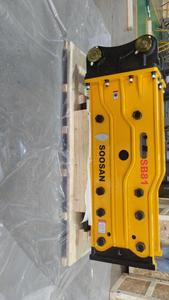 Martillo hidráulico SOOSAN SB 81 Tipo superior adecuado para excavadoras pesadas con equipos de maquinaria de movimiento de tierra de 18-26 toneladas y digg - Product Image 3