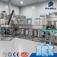 Machine d'embouteillage d'eau compacte haute capacité 1200BPH pour seaux de 5 gallons – Idéale pour les nouvelles entreprises de distribution d'eau à domicile