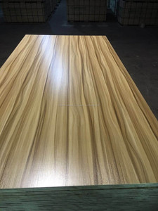 E1 Triplay Melamina recubrimiento MDF/<span class=keywords><strong>Aglomerado</strong></span>/<span class=keywords><strong>OSB</strong></span> para Muebles y decoracion 1220*2440mm Double manejado - Product Image 2