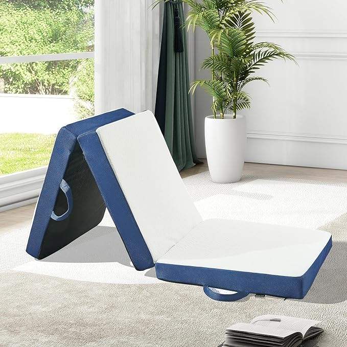 Memory Foam Single Folding Mattress Portable Comfortable