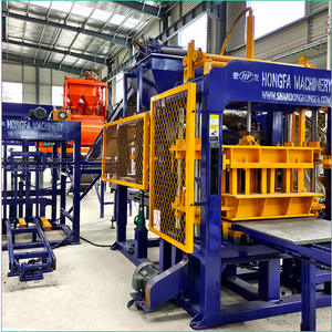 Flagship mid-kích thước 6-15f thủy lực trước khối rỗng Máy làm 220V động cơ BƠM BÊ TÔNG lát gạch máy móc để bán - Product Image 4