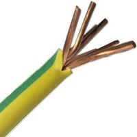 Einadriges 2,5mm Kupferkabel PVC-Isolierung Massiv Verseiltes Abgeschirmtes Flachkabel Mindestbestellmenge 100m 300V Nennspannung Unterirdische Stromversorgung