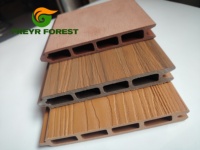 Clôture moderne en WPC, grain de bois embossé, panneaux muraux extérieurs en composite bois-plastique, insonorisés, pour maison, villa, jardin, usage extérieur 5