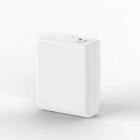 Diffuseur d'arômes mural sans eau, en plastique, double usage (à piles et à brancher), avec télécommande via application, 130 ml, pour lieux sans prise électrique
