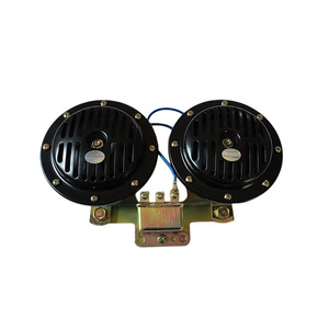 DL50GD Dual Sound Electric Horn 12V 24V For Cars Trucks Forklifts Loaders Excavators Buses <b>Engineering</b> Vehicles - Product Image 2