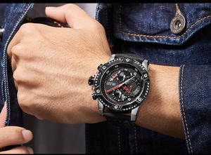 Nuevo reloj deportivo para hombre, cronógrafo de moda, reloj de pulsera de cuarzo, diseño multifuncional - Product Image 2