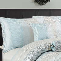 Linge de maison simple et pelucheux, ensemble de literie de luxe, couette, pour la maison d'hôtel