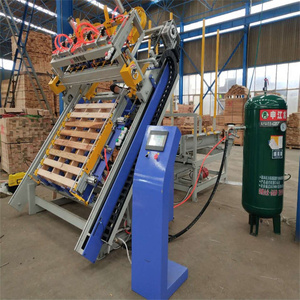 Machine à clouer, empiler, estamper, couper et tourner les palettes en bois Euro Block - Product Image 1