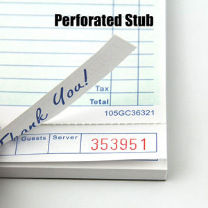 Carnet de reçus en papier NCR sans carbone sur mesure, impression de factures, papier autocollant, carton, logo personnalisé, faible MOQ - Product Image 5