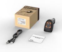 Lecteur de codes-barres 1D USB portable Xincode Supermarket, scanner de codes QR 2D, stock de produits