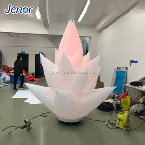 Illuminazione a Led albero gonfiabile fiore gonfiabile con base soffiatore per la decorazione di eventi notturni - Product Image 1