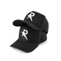 Op maat gemaakte 5-delige 3D geborduurde waterdichte suède mesh baseball caps Dobby Dot Argyle Fruit Leopard Oxford stof sportieve trucker pet
