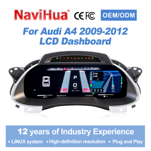 Panel de Instrumentos Digital LCD para Automóvil Navihua, para Audi A4 2009-2012, Velocímetro, Sistema Linux, Carplay - Product Image 2