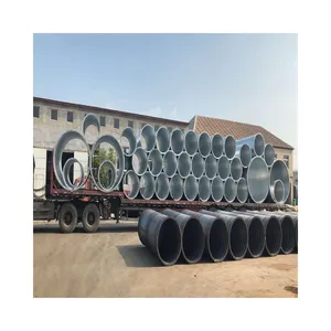 The Culvert Or Drainage Corrugated Steel Pipe Hot Dip Corrugated Galvanized Steel Pipe Culvert