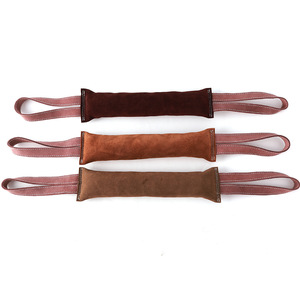 Mainan Tarik Tali Anjing, Bantal Gigit Latihan Anjing, Mainan Gigit Kulit, Latihan Interaktif, Mainan Kunyah Interaktif untuk Anjing - Product Image 3