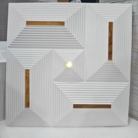 Panneaux muraux 3D en PVC de haute qualité, faciles à installer, panneaux muraux décoratifs pour la maison