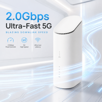 Routeur CPE 5G AX3000 WiFi 6 3000 Mbps, passerelle sans fil, bande passante 160 MHz, 5G NR NSA/SA, vitesse 2,0 Gbps, routeur WiFi 5G Gigabit