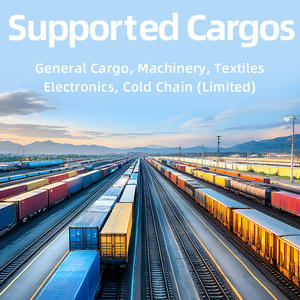 Cina europa merci + servizi di spedizione espressa in tutto il mondo che forniscono DDP FBA per il trasporto merci ferroviario dalla cina all'europa - Product Image 4