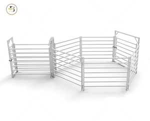 Fabricación de Paneles Portátiles de Aluminio para Cercas de Granja con Remachado y Soldadura de Metal, Paneles Blancos Anti-Escalada para Caballos - Product Image 3