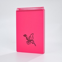 Cuaderno de la Serie Insect B5 con Tapa Abatible, 100 Hojas - Diseño Simple con Encuadernación en Espiral y Alta Calidad Estética para Tomar Notas