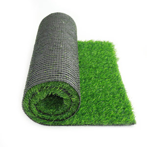 <span class=keywords><strong>Gazon</strong></span> synthétique à poils courts de 20 mm, imperméable, à faible coût, pour les aménagements paysagers et les décorations de toits, pour les cours arrière - Product Image 1