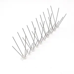 Stainless Steel Bird Spikes Pigeon Repellent Spikes Pack Of 4 100 Cm Bird Repellent Spike