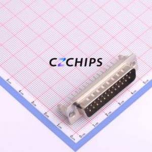 2301835-1 D-Sub/VGA Connector Through hole Component (THT) Connector Male 25P Through Hole 2 - Product Image 1