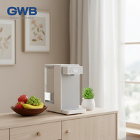 Distributeur d'eau chaude et froide électrique GWB GT24 3L, chauffage rapide, écran LED, plastique écologique, sûr, portable, design intelligent