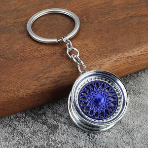 New Wholesale Best <b>Seller</b> Car Wheel <b>Hub</b> Shape Key Chains Custom Metal Auto Car Parts Keychain Wheel Rim Key Rings - Product Image 6
