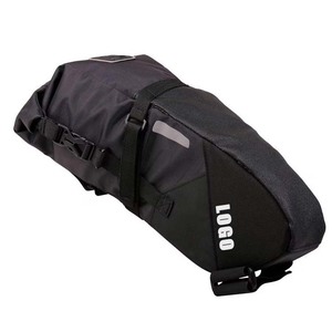 Sac de selle de vélo imperméable en polyester 5L, sac de vélo de montagne, sac sous-selle de vélo - Product Image 1