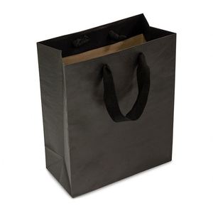 Sacs cadeaux, petits sacs fourre-tout avec poignées en ruban de tissu pour boutiques, commerces de détail, mariages, anniversaires, sacs en papier - Product Image 3