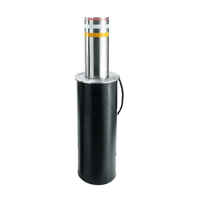 Automatic Retractable Bollard Aluminum Stainless Steel Parking Barrier OEM Customized