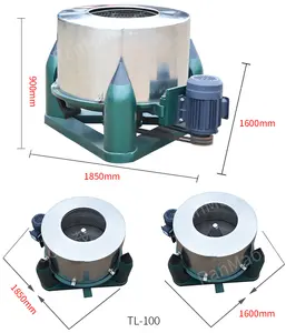 Kommerzielle Ausstattung 100 kg industrieller Vollstahl-Dehydrator dreifuss-Zentrifugaltrenner