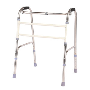 Andador de Acero Inoxidable para Ancianos y Jóvenes con Fracturas, Soporte para Entrenamiento de Extremidades Inferiores - Product Image 1