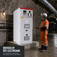 Armoire de commutation minière 12 kV série GKG, type fixe blindé, pour distribution haute tension en poste de transformation de mine