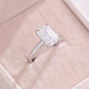 Provence Gem $1950 Pt950 Igi 3.0ct E Vs1 Smaragd Geslepen Lab Diamant Cvd Solitaire Verlovingsring Voor Vrouwen - Product Image 3