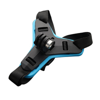 Support de mentonnière pour casque de moto, accessoires pour caméra d'action GoPro Hero 5/6/7, caméra d'action pour sports
