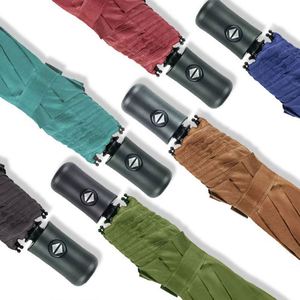 Parapluie pliable promotionnel multicolore avec logo personnalisé, résistant à l'eau et aux UV, pour le soleil et la pluie - Product Image 2