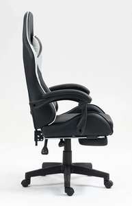 Silla Gamer con Respaldo Alto, Reposabrazos Fijos en Cuatro Puntos, Altura Ajustable, Color Naranja - Product Image 3